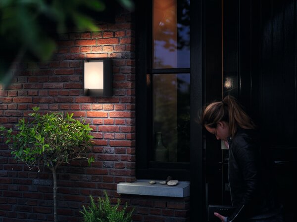 Arbour UltraEfficient venkovní nástěnné LED svítidlo 3,8W 800lm 3000K IP44, antracit
