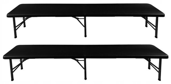 Gardlov 17966 Pivní set plastový skládací 180 cm černý