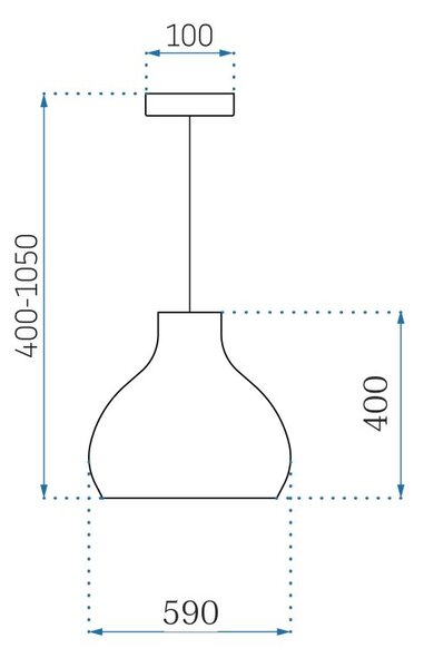Toolight Toolight, přírodní závěsné svítidlo 1xE27 APP985-1CP BIG, hnědá-černá, OSW-01044