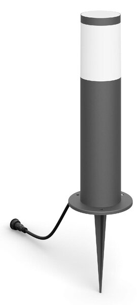 Utrecht venkovní sloupkové Low Voltage LED svítidlo 1x6W 660lm 4000K 12V IP44 ND, antracitové