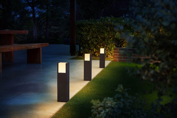 Arbour venkovní sloupkové Low Voltage LED svítidlo 1x6W 600lm 2700K 12V IP44 ND, antracitové