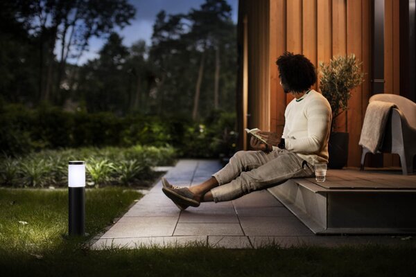 Utrecht venkovní sloupkové Low Voltage LED svítidlo 1x6W 660lm 4000K 12V IP44 ND, antracitové