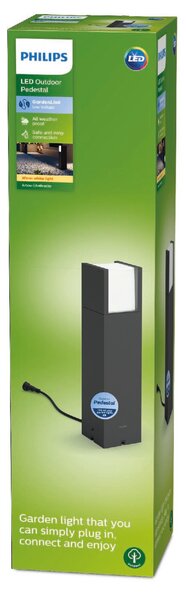 Arbour venkovní sloupkové Low Voltage LED svítidlo 1x6W 600lm 2700K 12V IP44 ND, antracitové