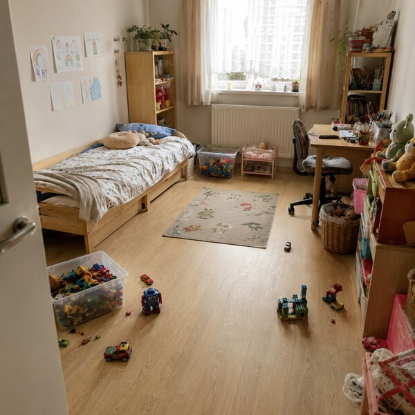 Multi-decor, PVC podlaha - lino AladinTex Start 1816 dub světlý, na míru, šíře 2m, hnědá, bez podkladu, chodba / předsíň
