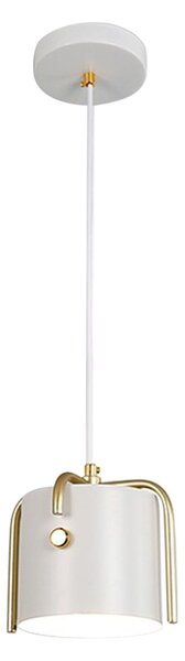 Toolight Toolight, stropní svítidlo Elegant White 1xE27 APP935-1CP, bílá-zlatá, OSW-03235