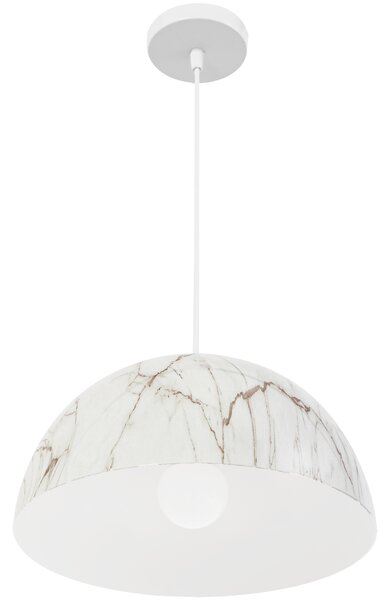 Toolight Toolight, závěsná lampa APP911-1CP Marble, imitace kamene, OSW-06620