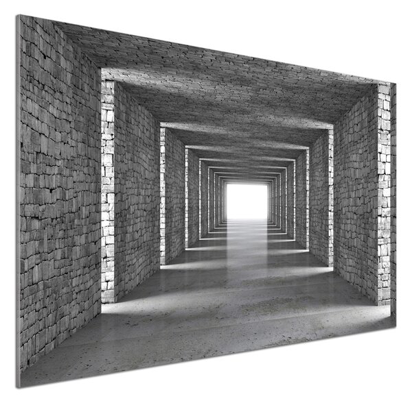 Panel do kuchyně Tunel z cihel pksh-73368031