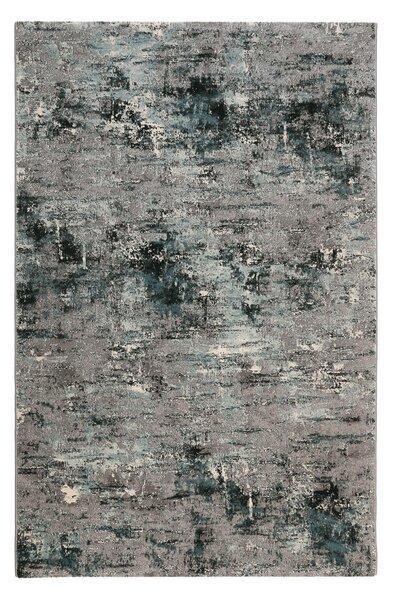 TKANÝ KOBEREC, 160/225 cm, modrá, šedá, tmavě šedá Esprit - Tkané koberce
