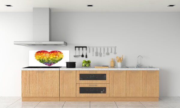 Panel do kuchyně Zeleninové srdce pksh-73421875
