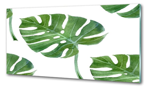 Skleněný panel do kuchynské linky Monstera pksh-73453998