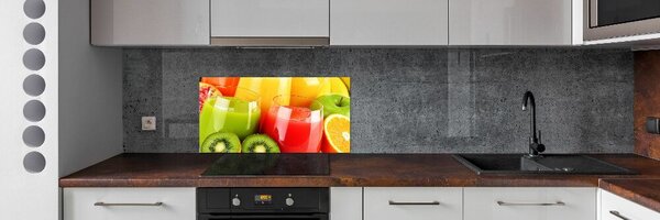 Dekorační panel sklo Ovocné džusy pksh-73577693