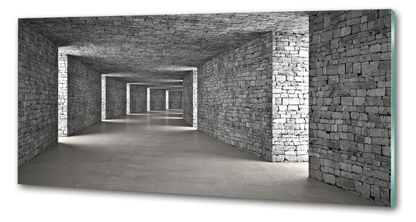 Panel do kuchyně Tunel z cihel pksh-73658635