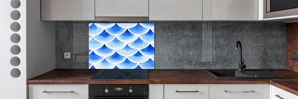 Dekorační panel sklo Rybí šupiny pksh-73675599