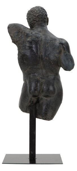 Černá dekorativní soška Mauro Ferretti Museum Man