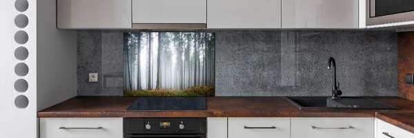 Dekorační panel sklo Mlha v lese pksh-74026356