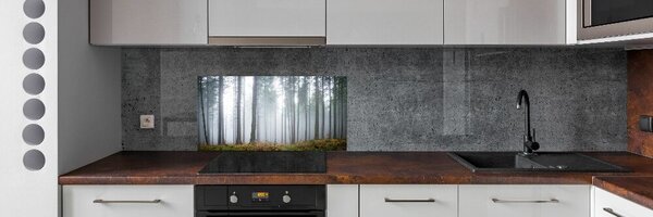Dekorační panel sklo Mlha v lese pksh-74026356