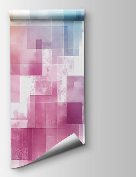 Fototapeta Barevné čtverce v různých barvách, Abstraktní fototapety, Populární fototapety, w01016 - Tapeko.co.cz