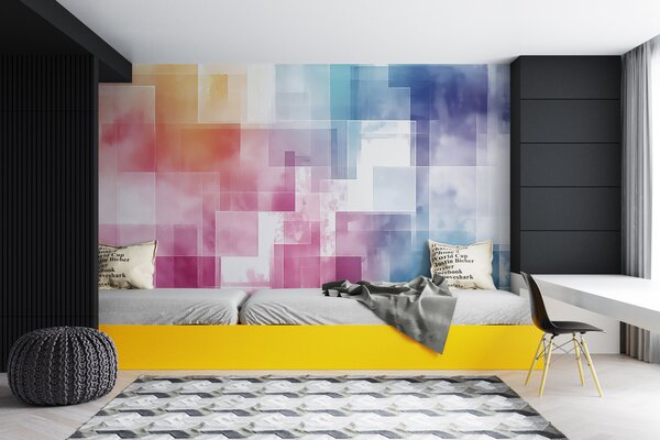 Fototapety Abstraktní skvrny jsou nakresleny, Fototapety 3D, w01016 : uwalls.cz