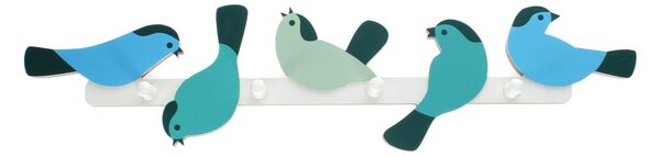 Modrý nástěnný věšák Garden Bird – Rex London