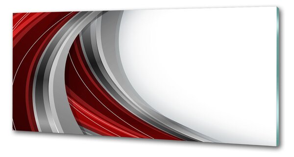 Skleněný panel do kuchynské linky Vlny pozadí pksh-74979760