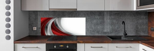 Skleněný panel do kuchynské linky Vlny pozadí pksh-74979760