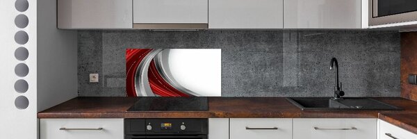 Skleněný panel do kuchynské linky Vlny pozadí pksh-74979760