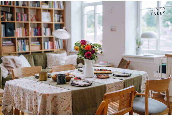 Lněný běhoun na stůl 40x200 cm – Linen Tales