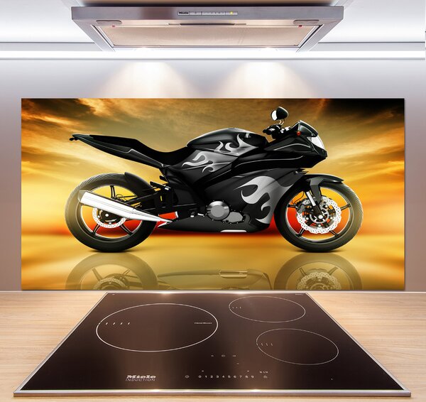 Skleněný panel do kuchynské linky Motorka pksh-75780706