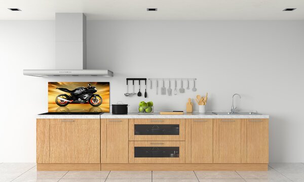 Skleněný panel do kuchynské linky Motorka pksh-75780706