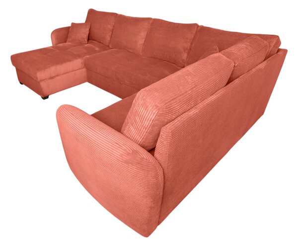 SEDACÍ SOUPRAVA, textil, oranžová P & B - Sedací soupravy, Online Only