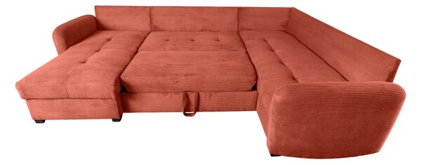 SEDACÍ SOUPRAVA, textil, oranžová P & B - Sedací soupravy, Online Only