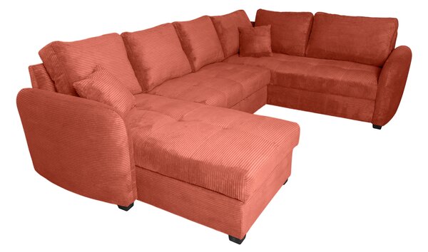 SEDACÍ SOUPRAVA, textil, oranžová P & B - Sedací soupravy, Online Only