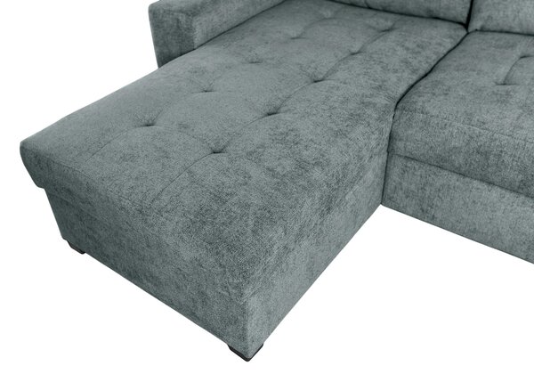 SEDACÍ SOUPRAVA, textil, tmavě šedá P & B - Sedací soupravy, Online Only