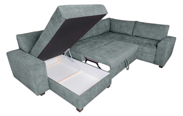 SEDACÍ SOUPRAVA, textil, tmavě šedá P & B - Sedací soupravy, Online Only