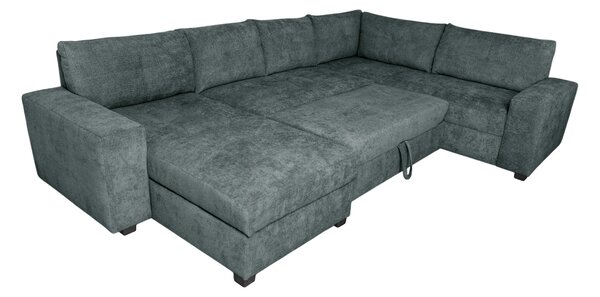 SEDACÍ SOUPRAVA, textil, tmavě šedá P & B - Sedací soupravy, Online Only