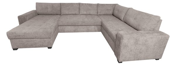SEDACÍ SOUPRAVA, textil, šedohnědá P & B - Sedací soupravy, Online Only