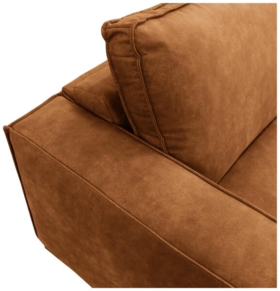 ROZKLÁDACÍ POHOVKA, textil, koňaková MID.YOU - Rozkládací pohovky, Online Only