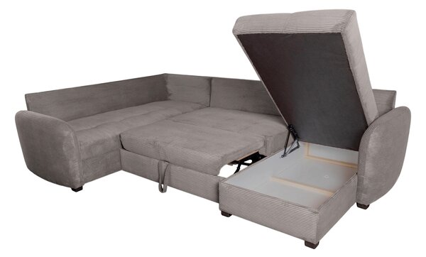 SEDACÍ SOUPRAVA, textil, tmavě šedá P & B - Sedací soupravy, Online Only