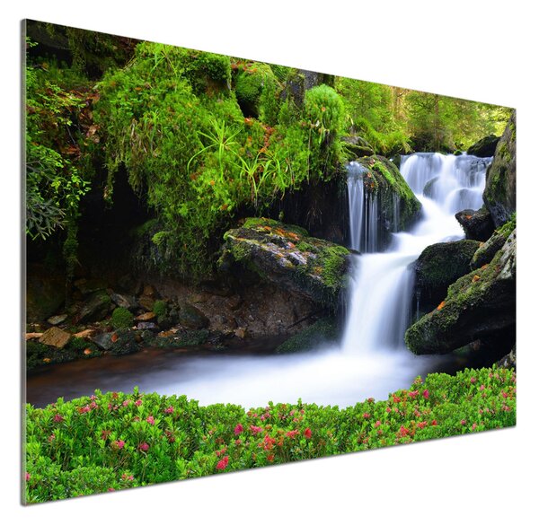 Panel do kuchyně Vodopád v lese pksh-76241598