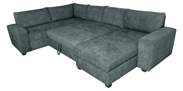 SEDACÍ SOUPRAVA, textil, tmavě šedá P & B - Sedací soupravy, Online Only