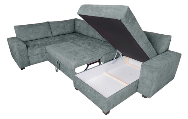 SEDACÍ SOUPRAVA, textil, tmavě šedá P & B - Sedací soupravy, Online Only