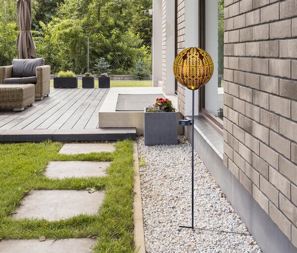 SOLÁRNÍ SVÍTIDLO 15.5/15.5/90 cm Globo - Solární světla, Online Only