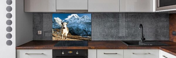 Skleněný panel do kuchynské linky Jako hory pksh-76308840