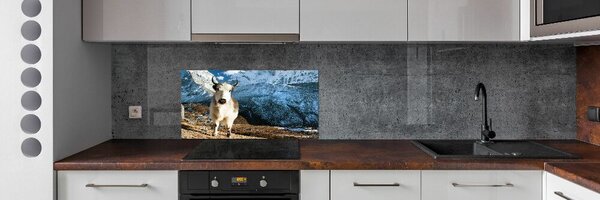 Skleněný panel do kuchynské linky Jako hory pksh-76308840