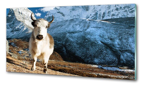 Skleněný panel do kuchynské linky Jako hory pksh-76308840
