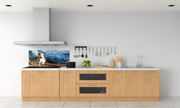 Skleněný panel do kuchynské linky Jako hory pksh-76308840