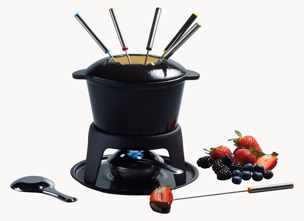 Sada na fondue z litiny MasterClass, 8 dílů