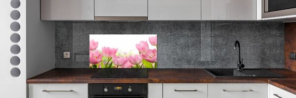 Panel do kuchyně Růžové tulipány pksh-76412458