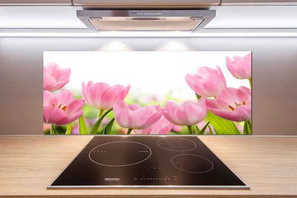 Panel do kuchyně Růžové tulipány pksh-76412458