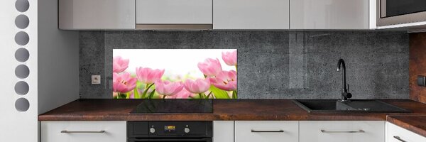 Panel do kuchyně Růžové tulipány pksh-76412458